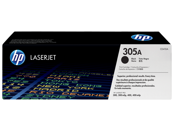 HP 305A Black Original LaserJet Toner Cartridge